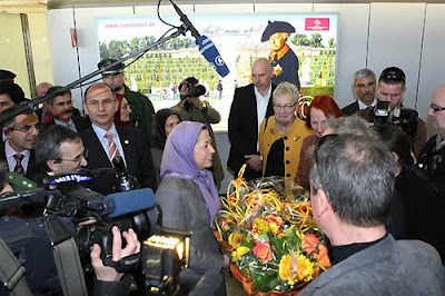 Maryam Rajavi in Berlin