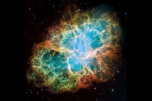 Hubble-Aufnahme des Krebsnebels