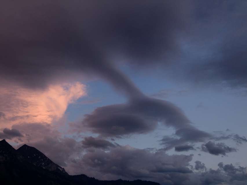 trichterwolke, funnel cloud