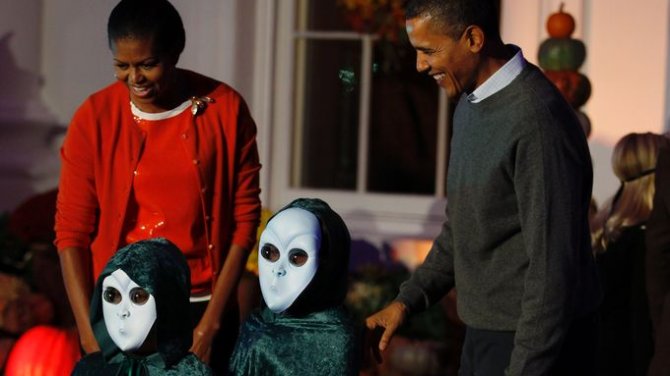 obama, aliens