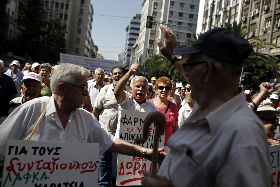 Proteste Griechenland