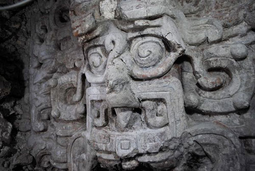 Maya-Sonnenmaske