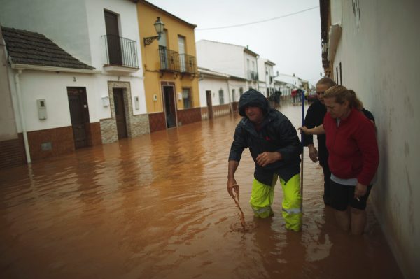 Überschwemmung Spanien