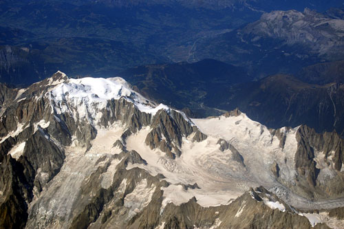 Mont Blanc, Gebirge