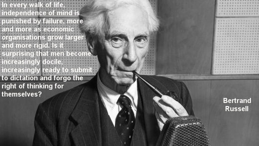 Bertrand Russel, Zitat