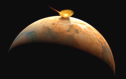 mars, komet c/2013 a1, siding spring