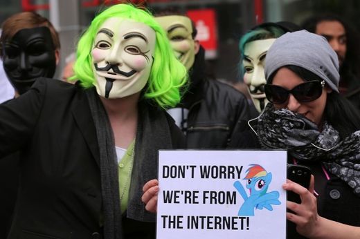 Demo,Internet,Netzaktivisten