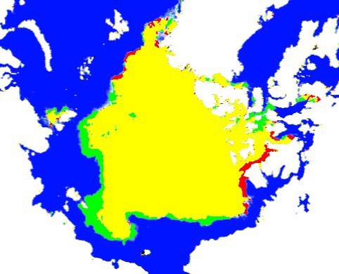Arktisches Eis,Eiszeit