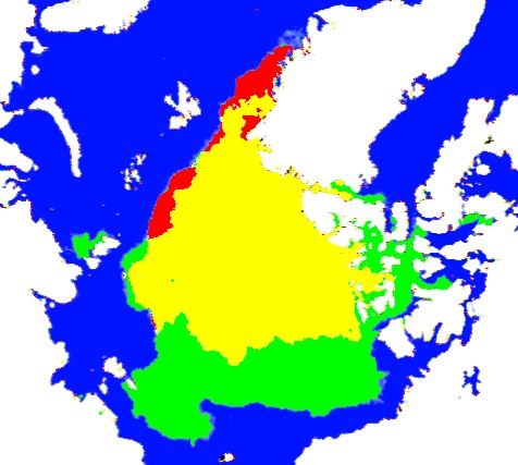 arktisches Eis, Eiszeit