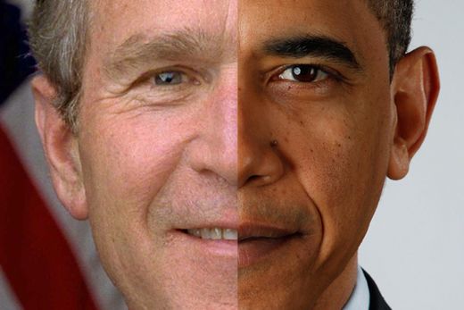 Obama Bush
