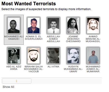 most wanted terrrorists, terroristen, fbi