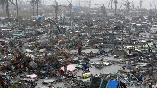 Klicken um zu vergrößern Taifun Philippinen