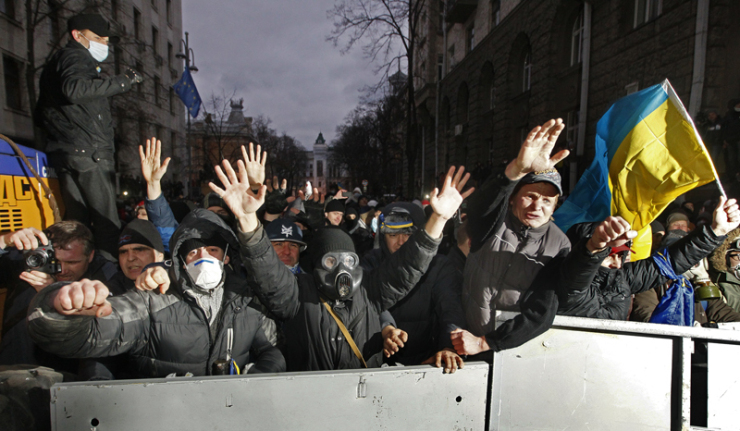 Demonstrationen Kiew
