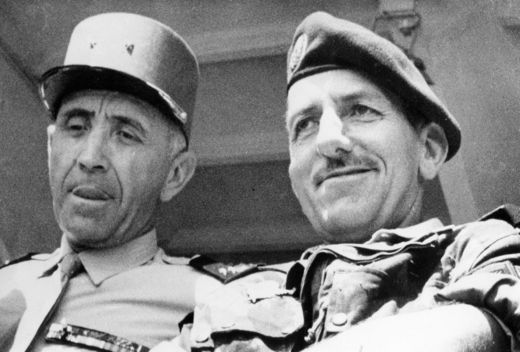 Robert Allard und Jacques Massu