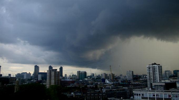 regenwolken, dunkle wolken