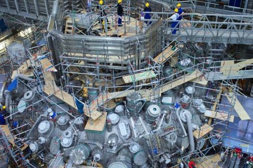 Wendelstein 7-X fusion reaktor