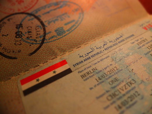 Reisepass syrien