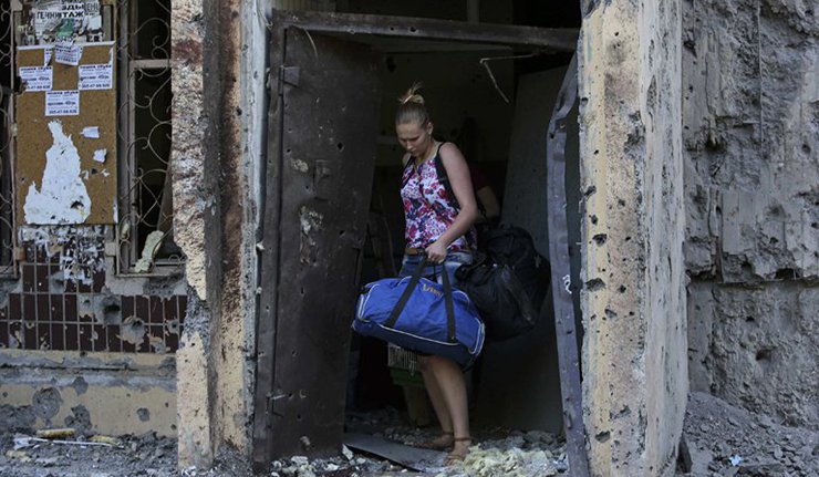 humanitäre Katastrophe Krieg Ukraine